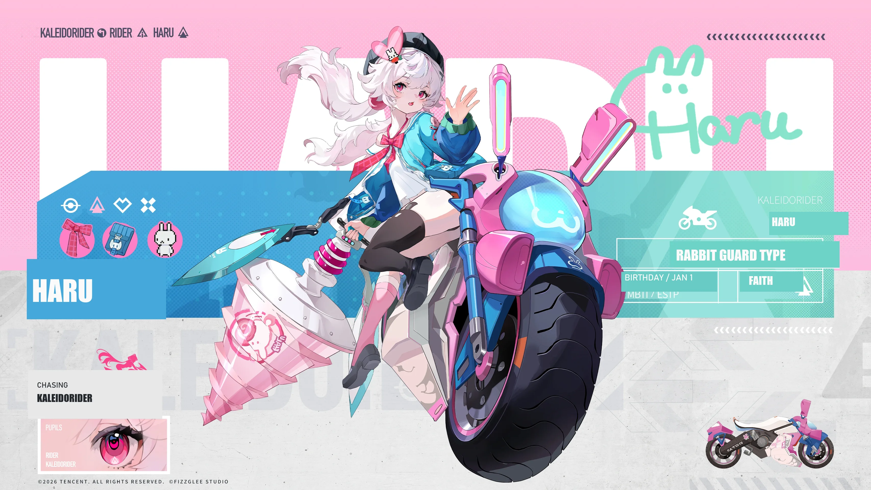 Haru character artwork