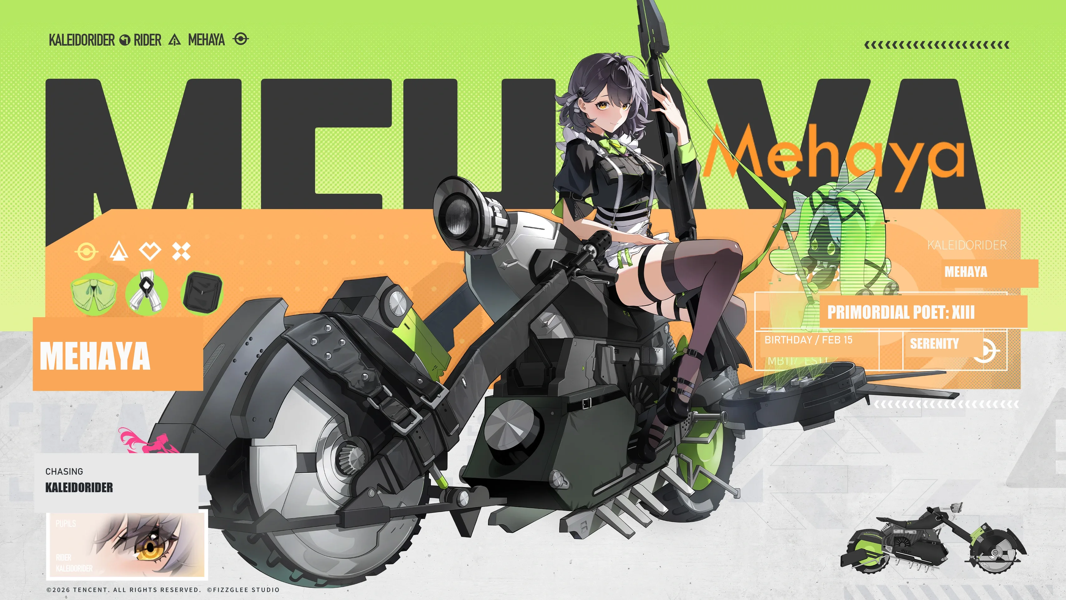 Mehaya character artwork