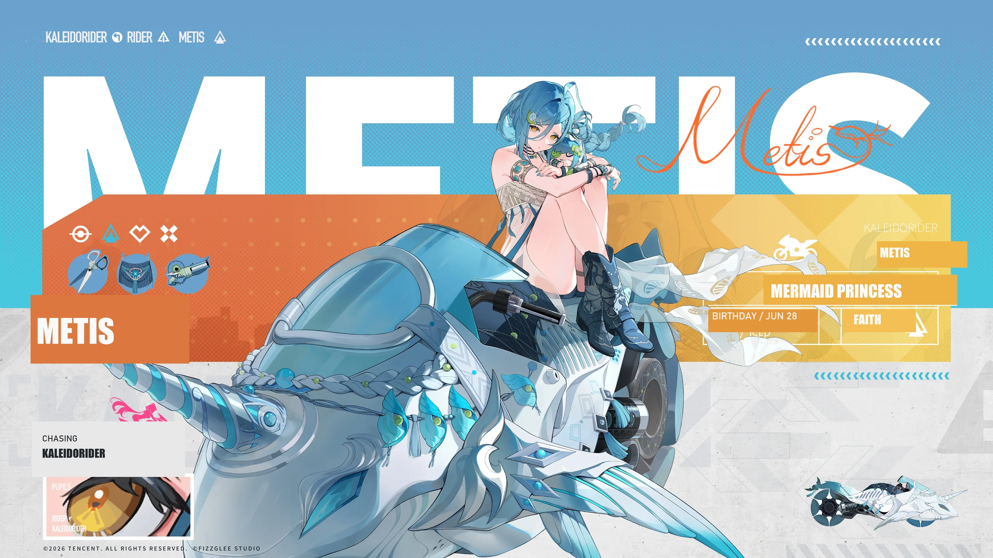 Metis character artwork