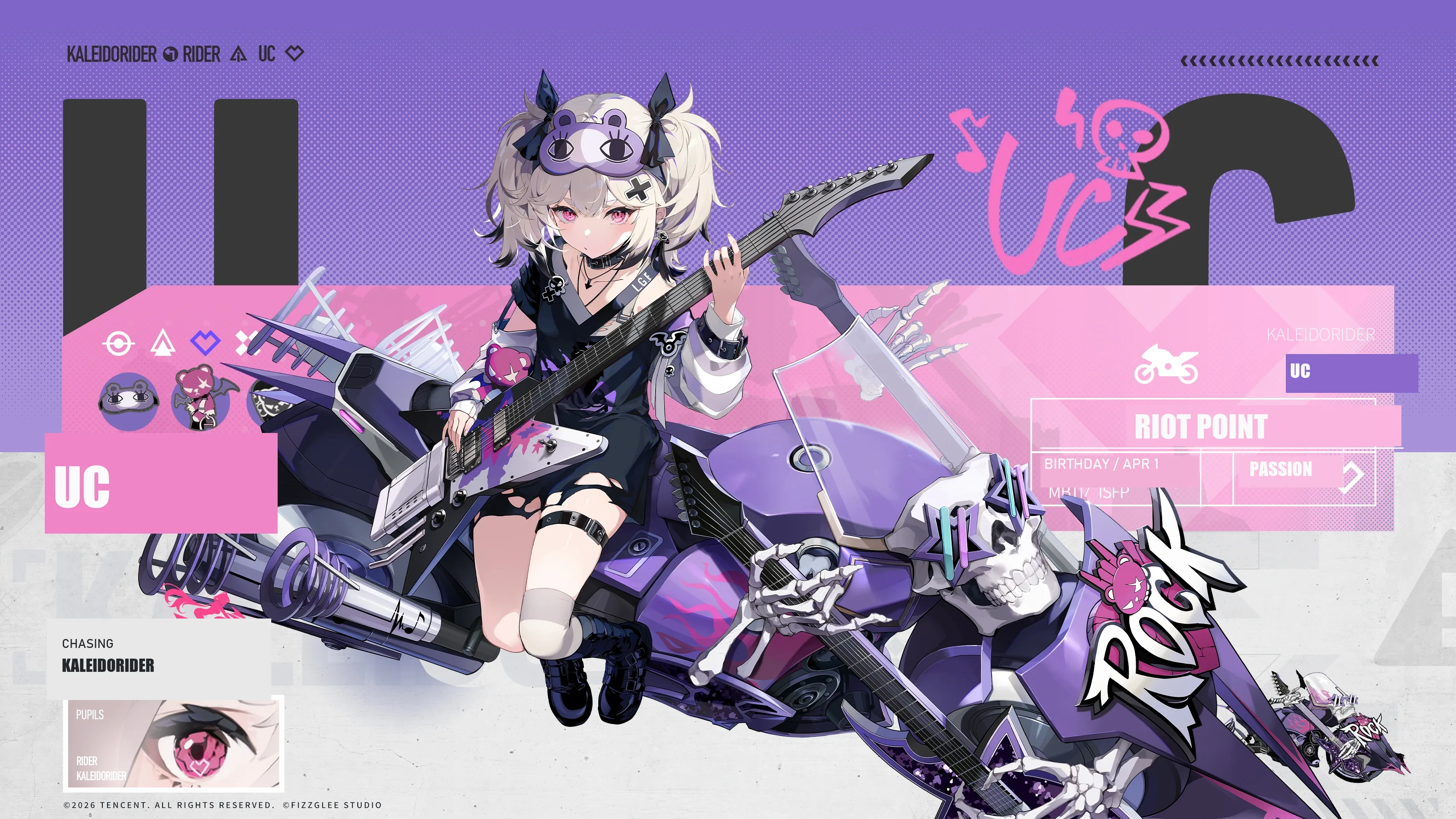 UC character artwork